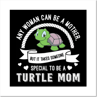 Turtle Mom Gift For Mom Posters and Art